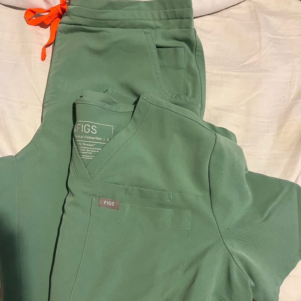 Figs scrub jade kaya set